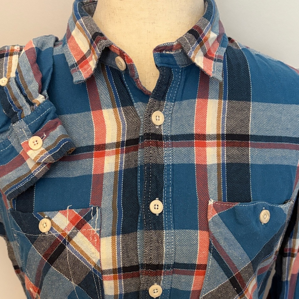 JNCO Button Down Plaid Shirt Size Medium - Picture 1 of 8